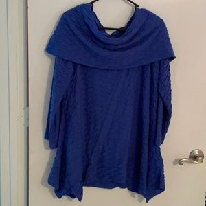 Toofan L cow neck tunic